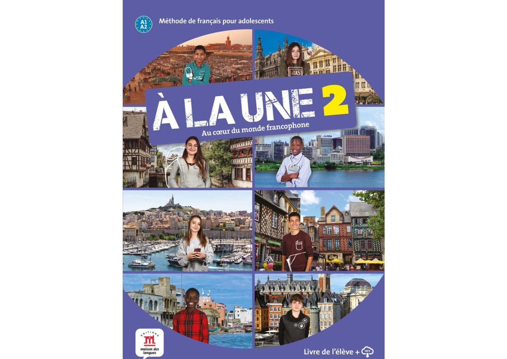 À la Une 2 Textbook & CD