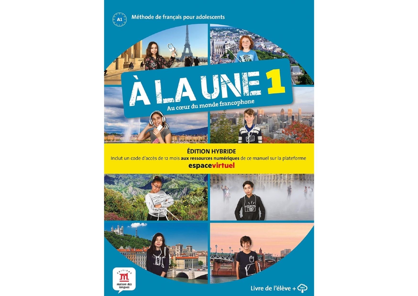 À la Une 1 Textbook & CD (PREMIUM EDITION) * TEENS GROUPS *