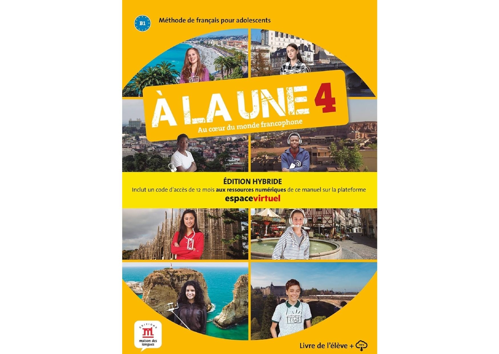 À la Une 4 Textbook & CD - PREMIUM EDITION