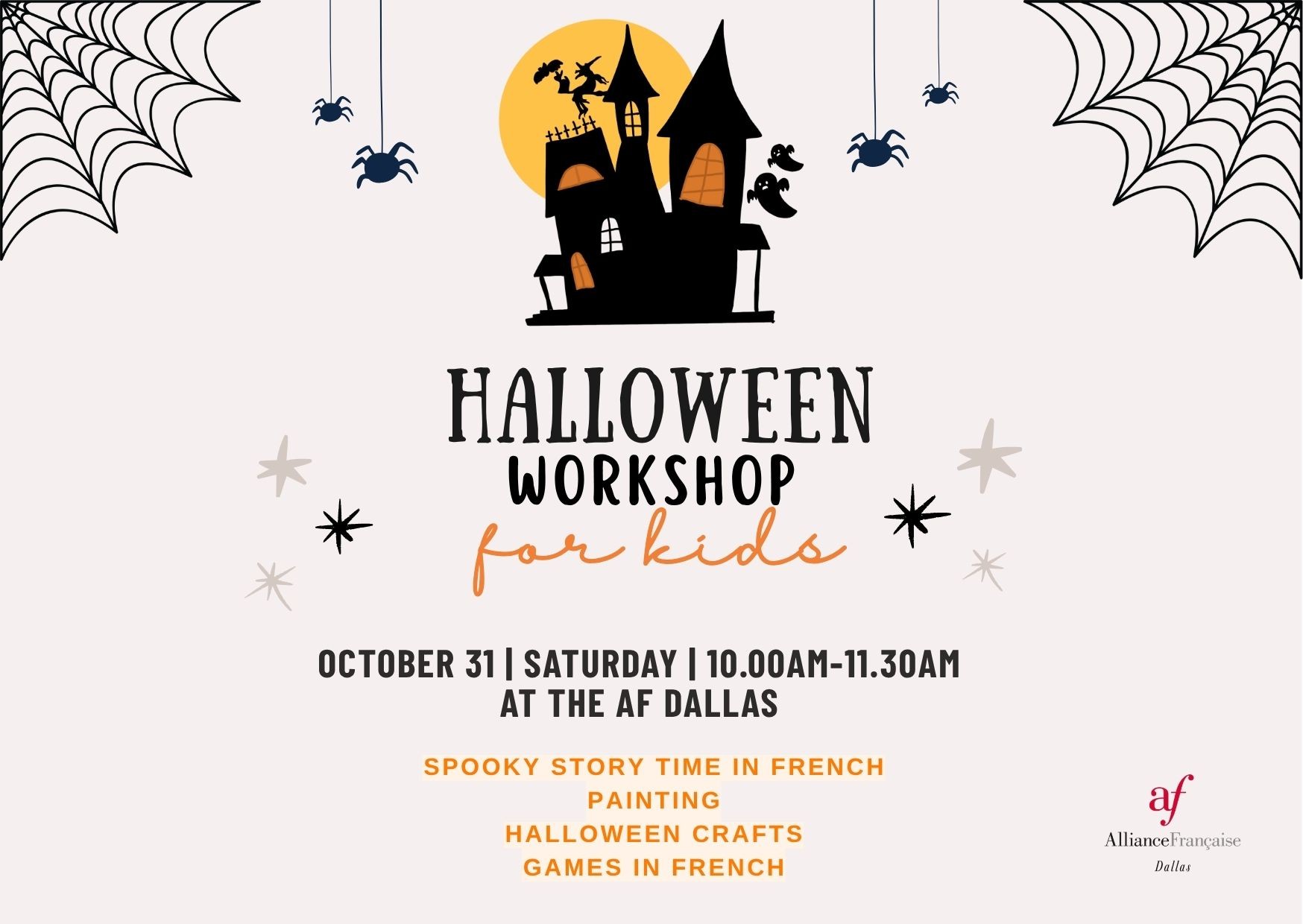 Halloween Workshop for kids
