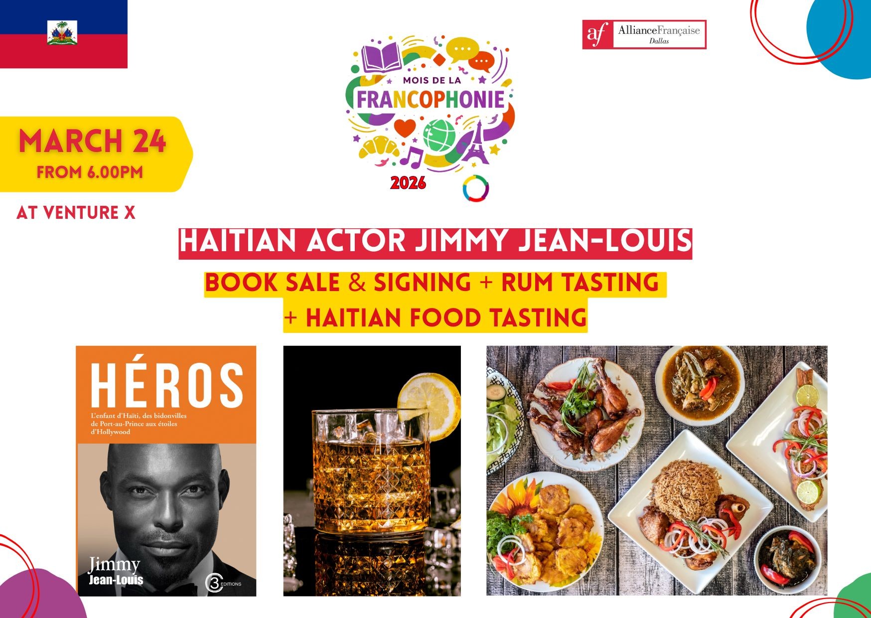 An Evening of Haitian Culture & Flavors