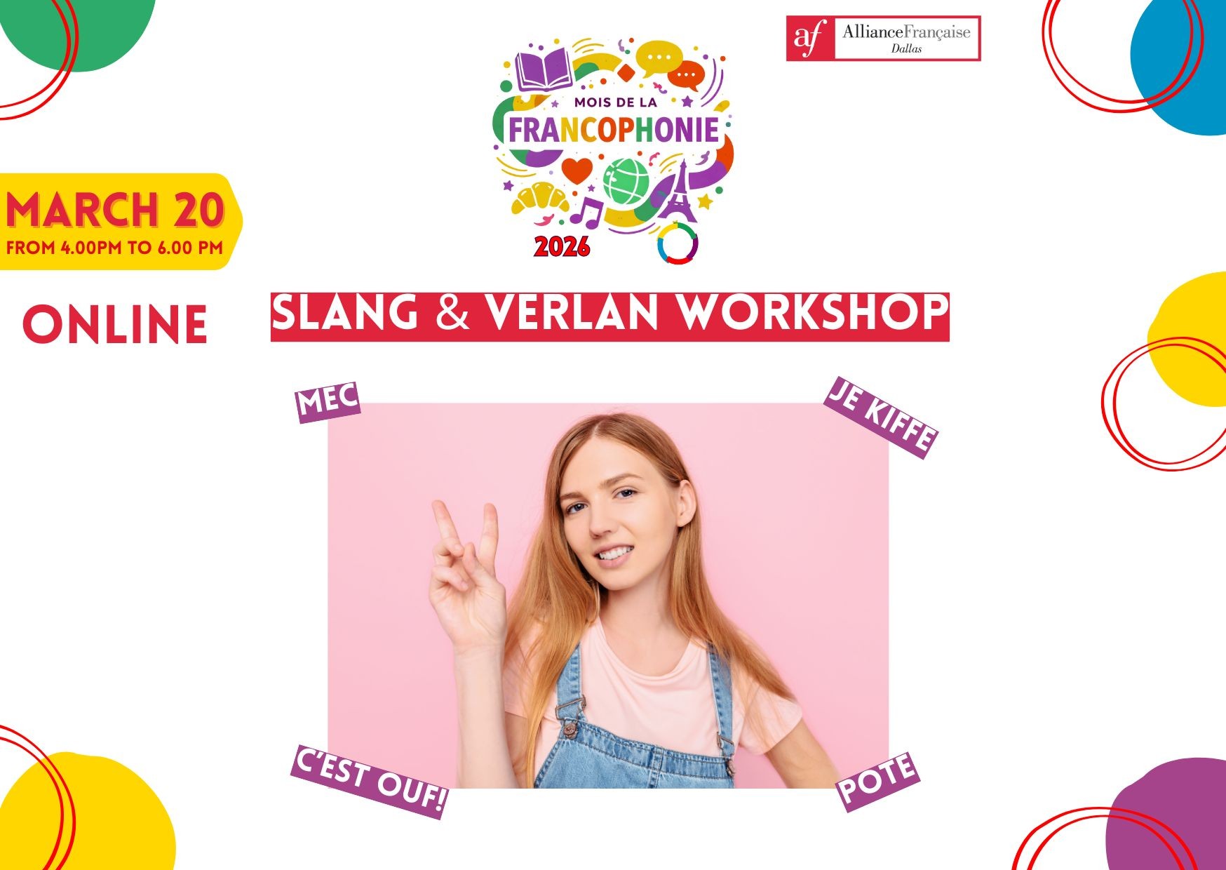 Slang & Verlan Workshop