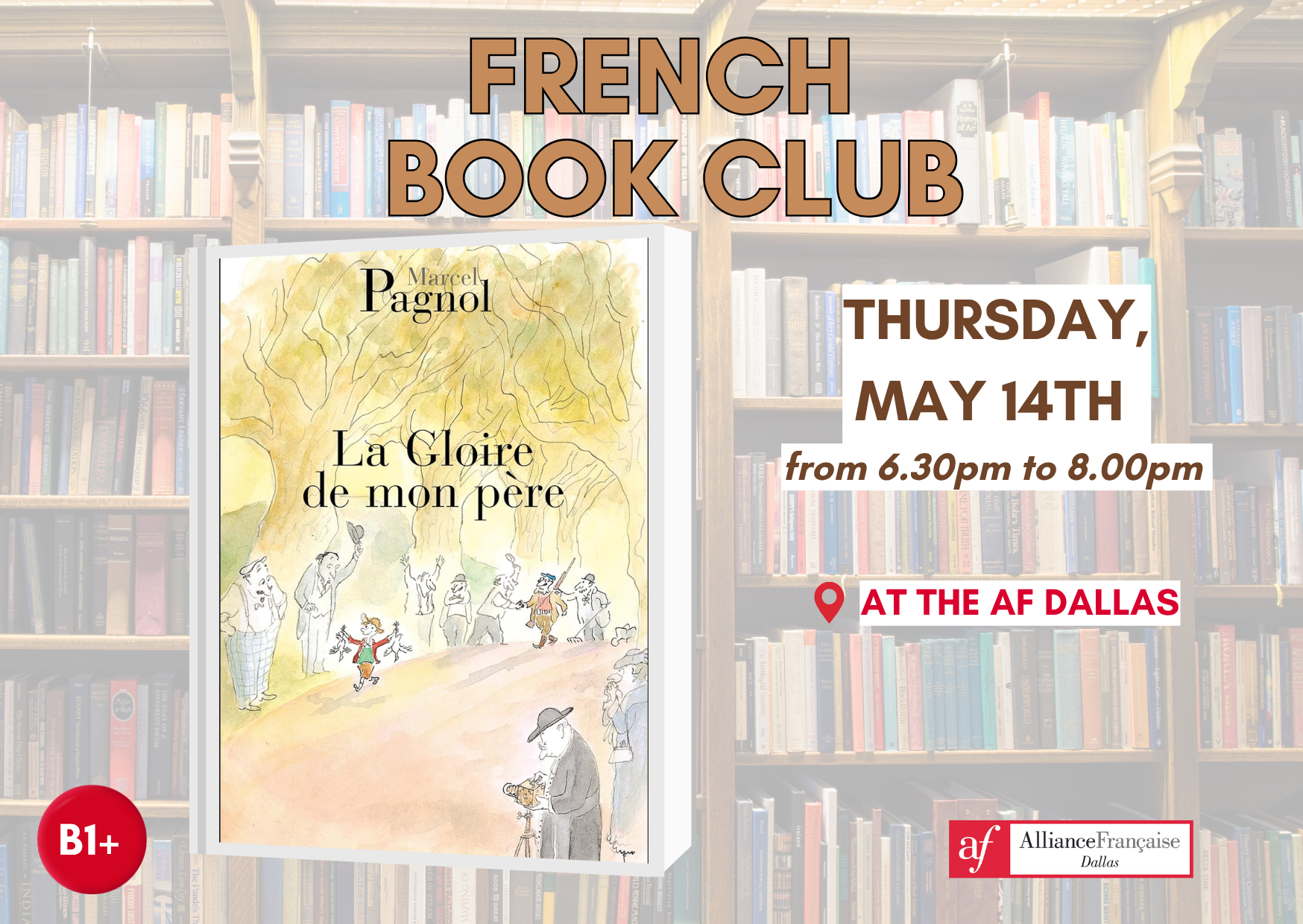 French Book club - La Gloire de mon père