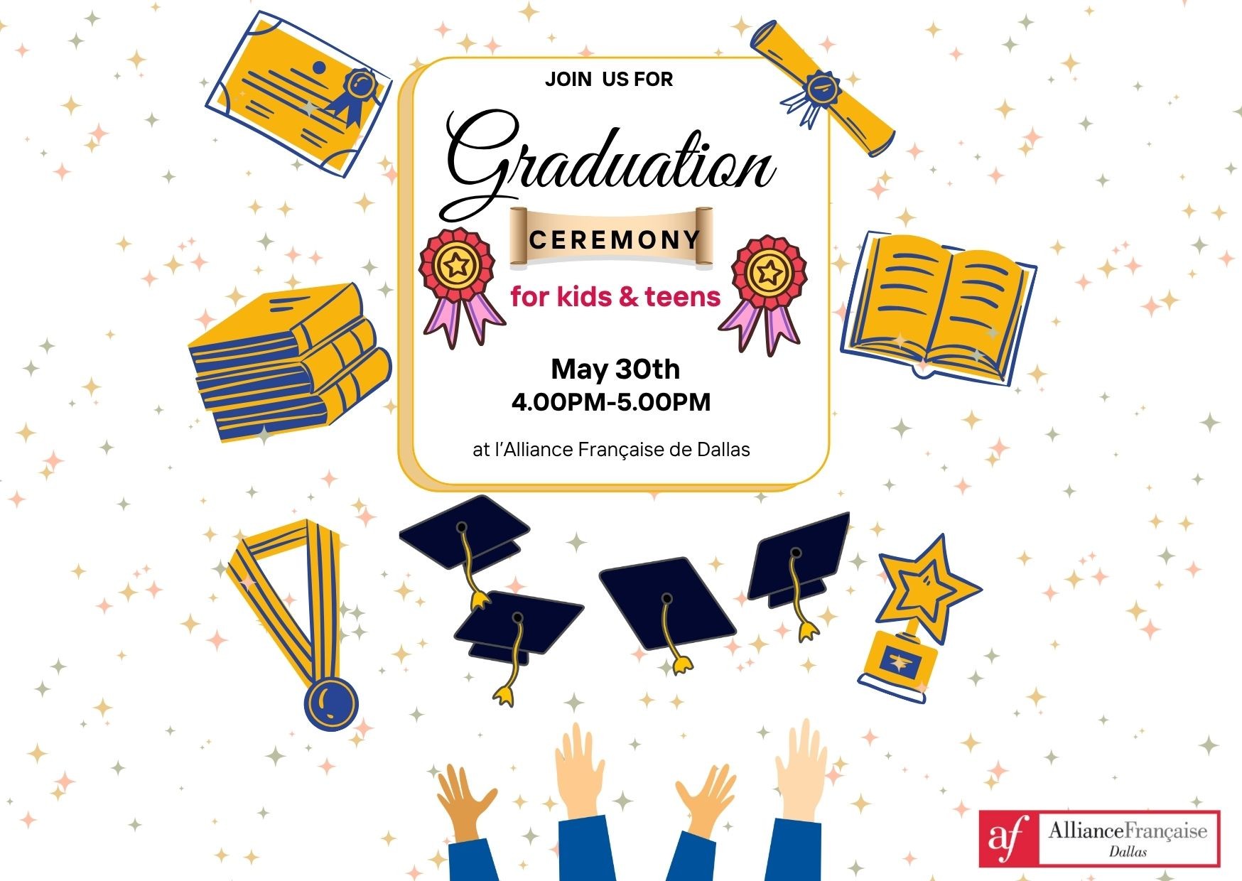 Graduation ceremony for kids & teens