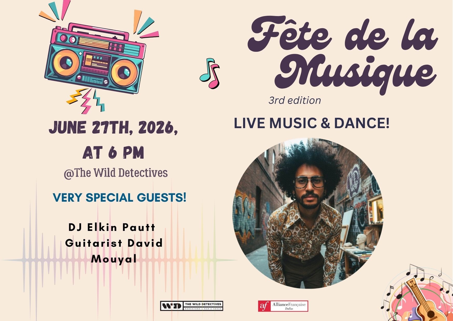 Fête de la Musique @The Wild Detectives - 3rd edition