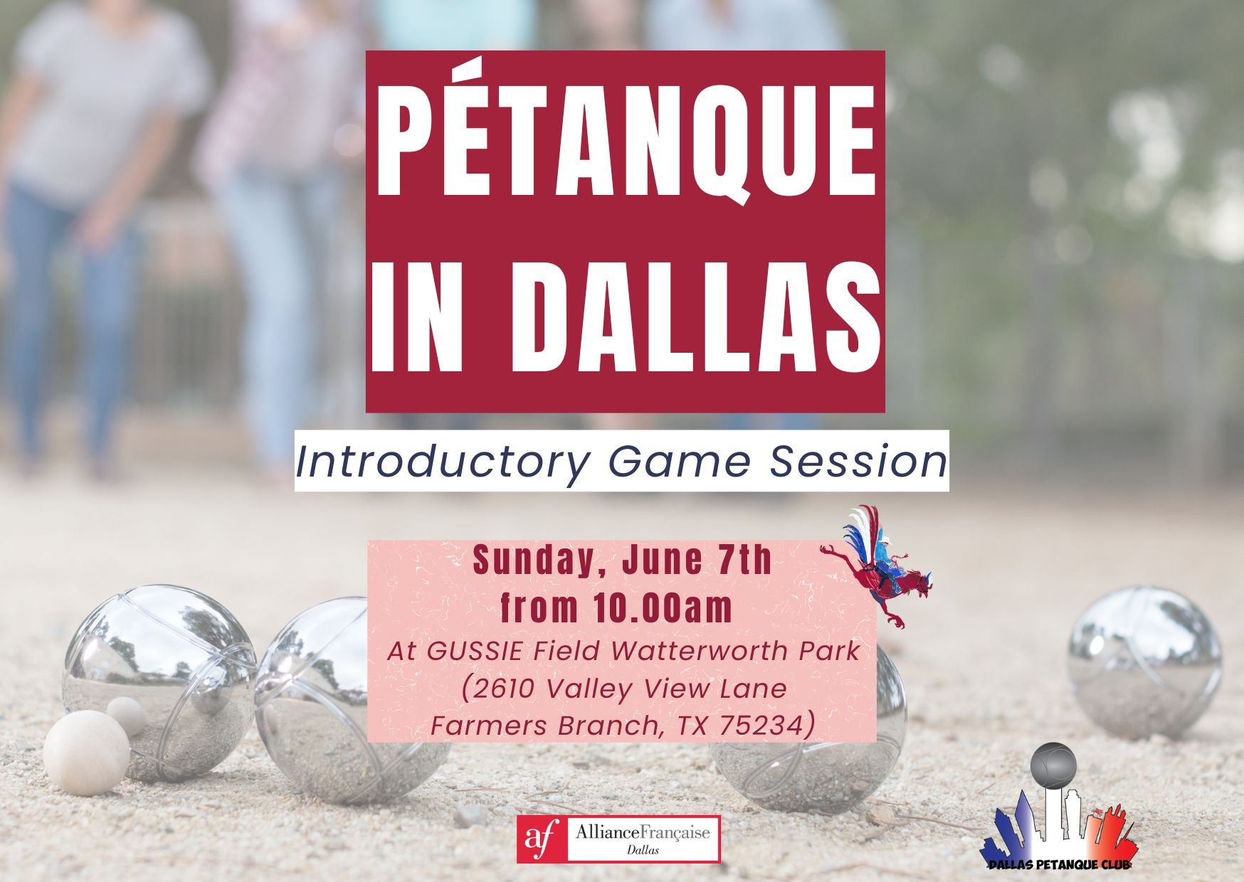 Pétanque in Dallas