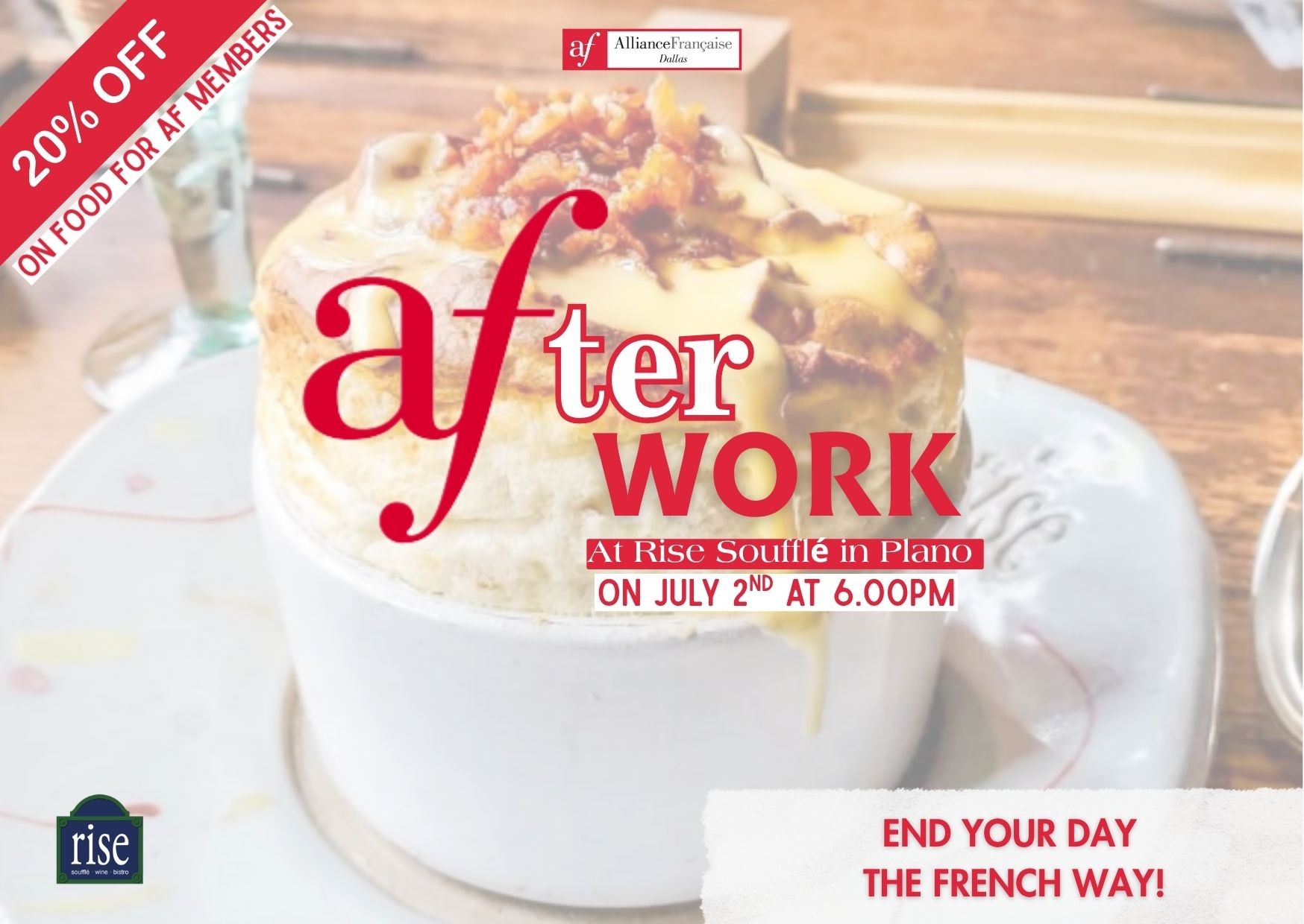 After Work at Rise Soufflé